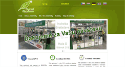 Desktop Screenshot of en.trendhygiena.sk
