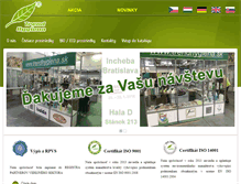 Tablet Screenshot of en.trendhygiena.sk